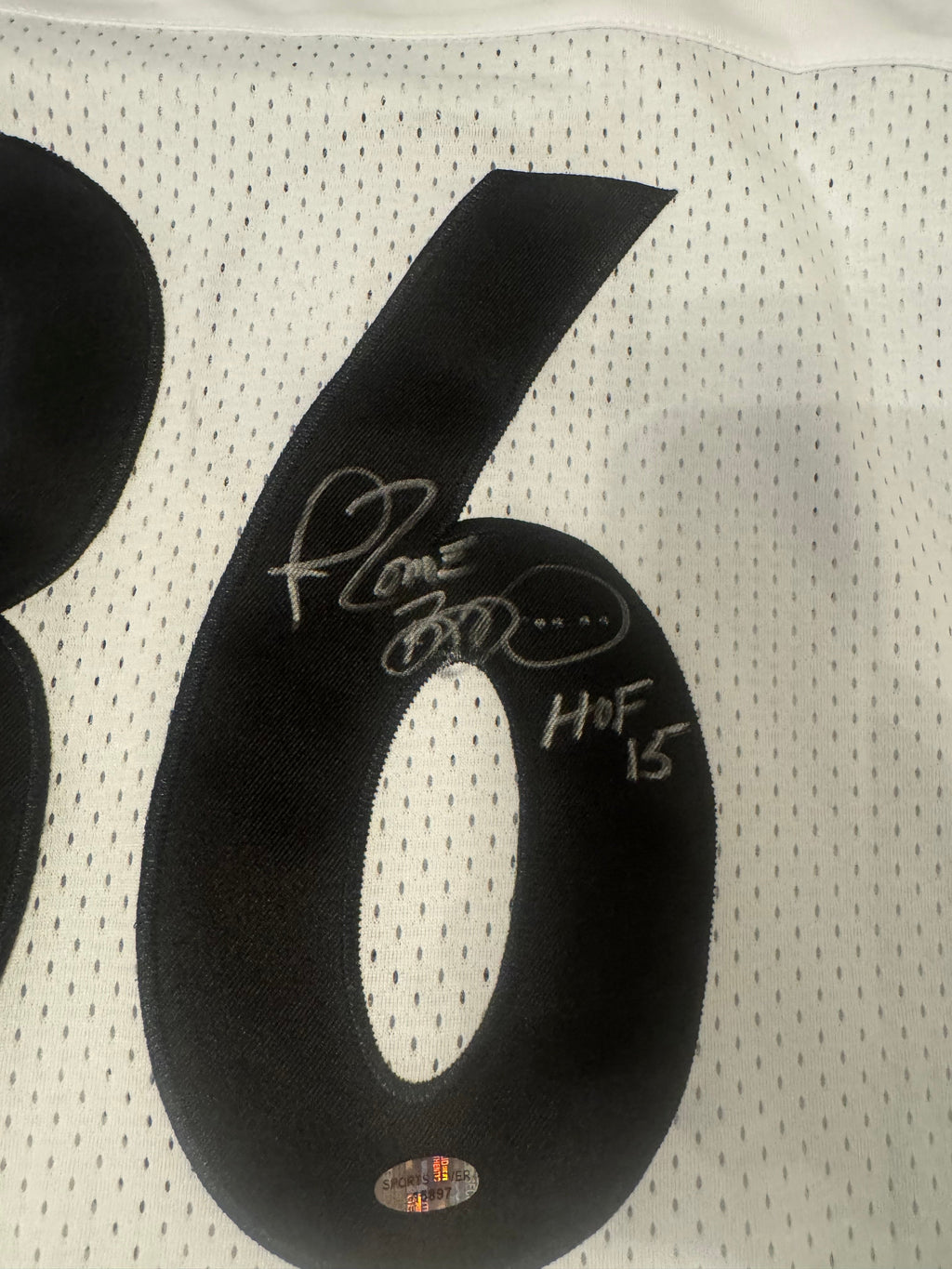Jerome Bettis Pittsburgh Steelers autographed jersey COA product image 3