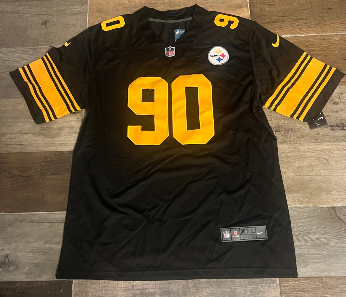 T.J. Watt autographed Pittsburgh Steelers Color Rush jersey product image 4