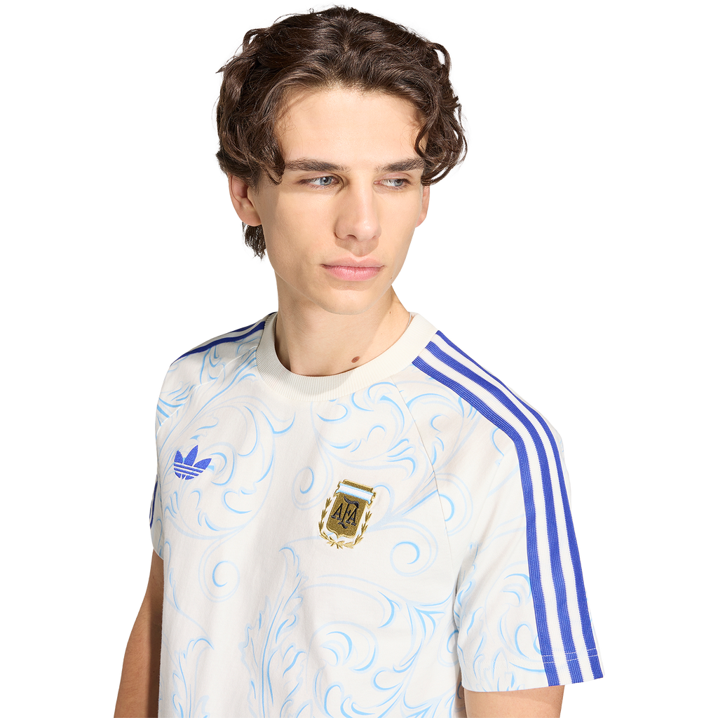 adidas Originals Men Argentina All Over Print T-Shirt product image 5, provided for visual reference and product detail