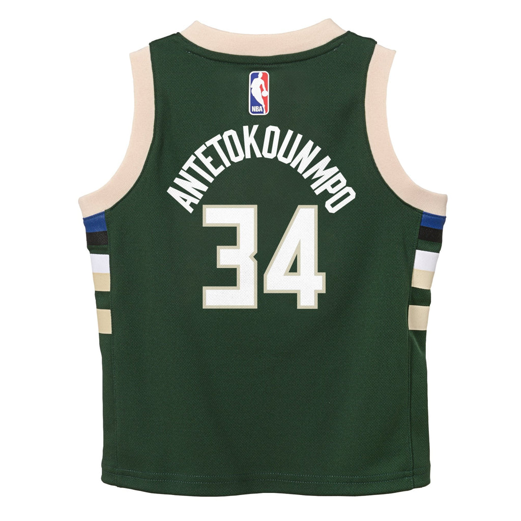 Milwaukee Bucks Replica Icon Jersey Box Set - Giannis Antetokounmpo - Infant product image 4, provided for visual reference