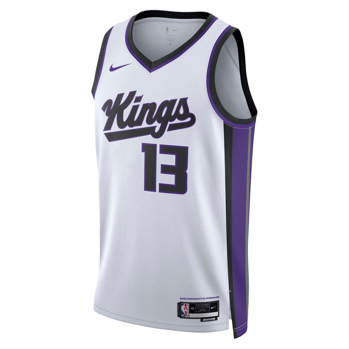 Sacramento Kings Nike Association Edition Swingman Jersey - White - Keegan Murray - Unisex product image 3, provided for