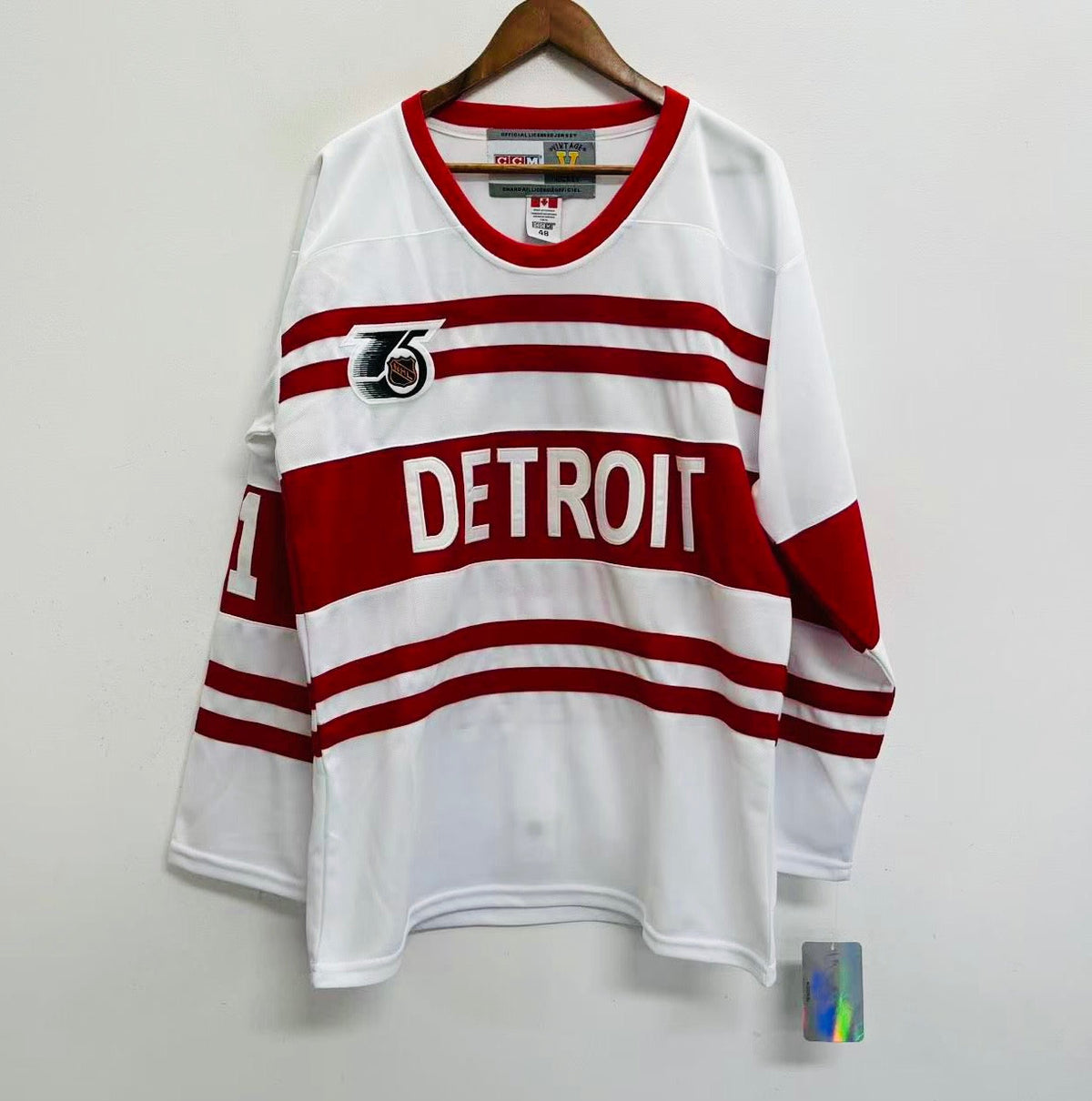 Sergei Fedorov Detroit Red Wings Official NHL CCM Jersey product image 2