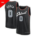 Jalen Duren Detroit Pistons Official NBA Nike Jersey black product image 1