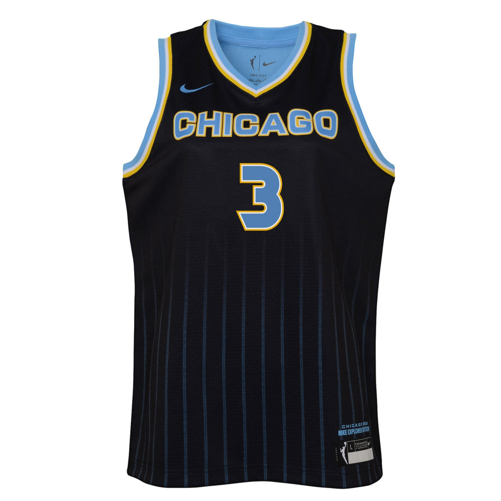 Chicago Sky WNBA Explorer Jersey - Candace Parker - Youth product image 3, provided for visual reference and product detail