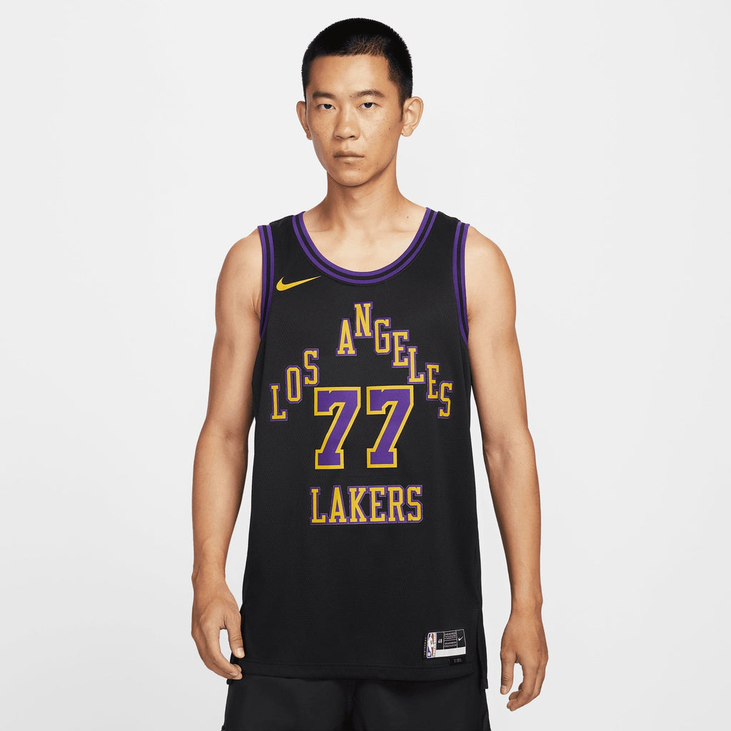 Los Angeles Lakers Nike 2025 City Edition Jersey - Luka Dončić - Unisex product image 1, provided for visual reference and