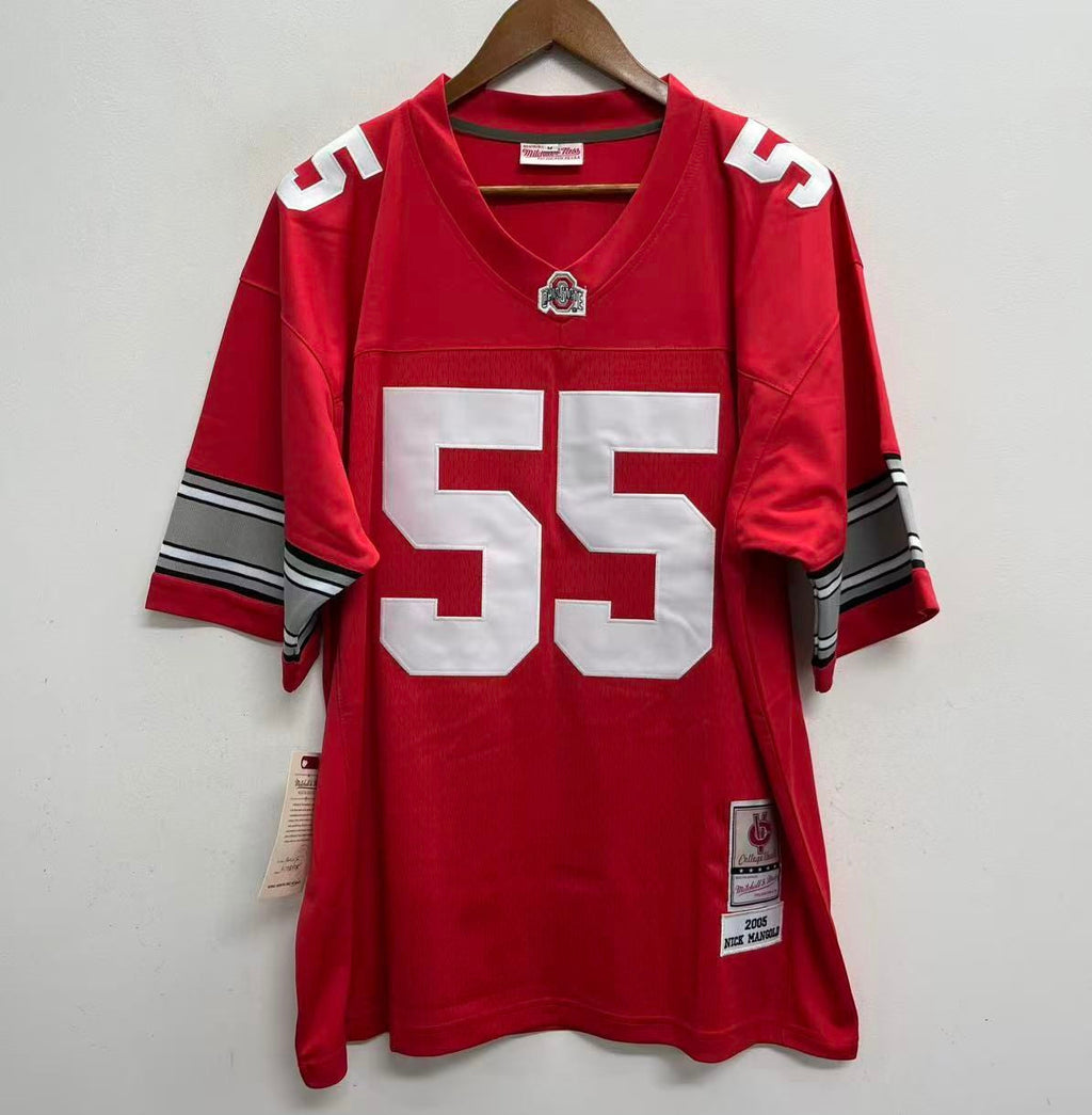 Nick Mangold Ohio State Buckeyes Official NCAA Mitchell & product image 2