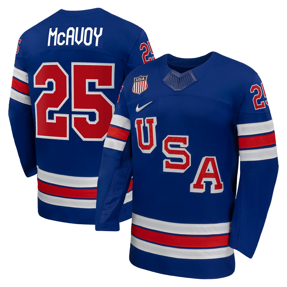 Charlie McAvoy 2026 Team USA Hockey Official Nike Jersey product image 1