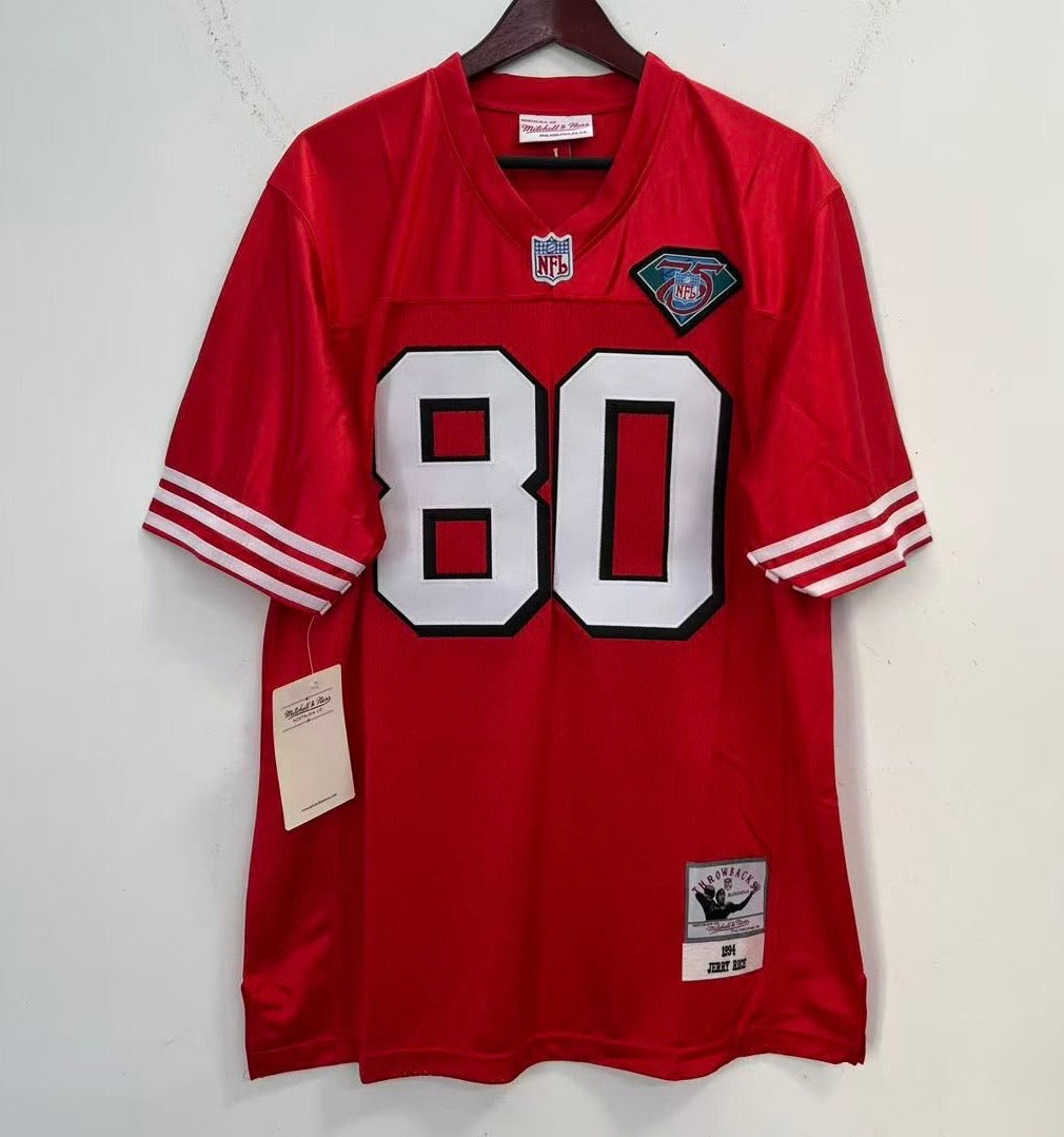 Jerry Rice 1994 San Francisco 49ers Official NFL Mitchell & product image 2