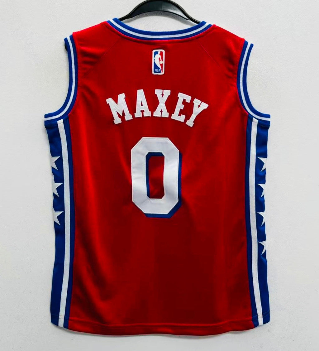 Tyrese Maxey YOUTH KIDS Philadelphia 76ers Official NBA product image 1