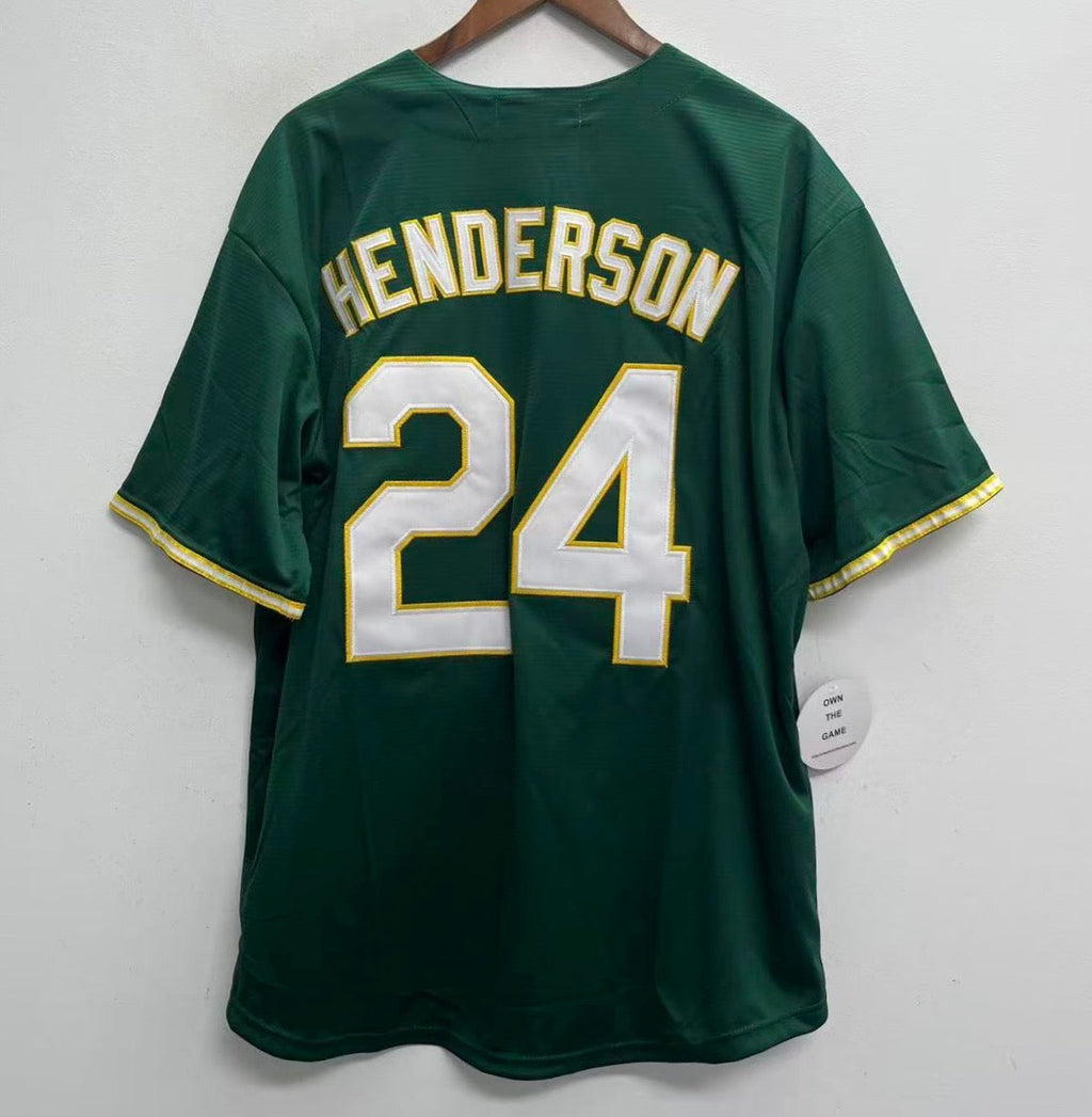 Rickey Henderson Oakland A’s Athletics Jersey Classic product image 1