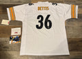 Jerome Bettis Pittsburgh Steelers autographed jersey COA product image 1
