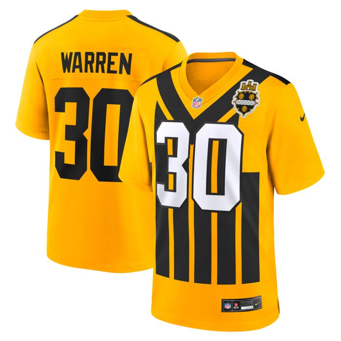 Jaylen Warren Youth Kids Pittsburgh Steelers Official NFL product image 1