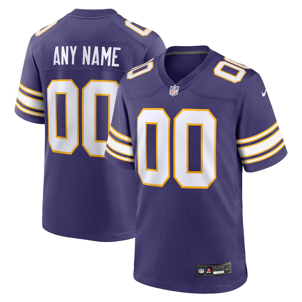 Any name & Number customized Minnesota Vikings Official NFL product image 1