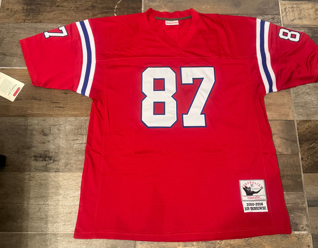 Rob Gronkowski autographed New England Patriots jersey with product image 3