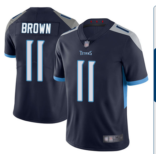 A.J. Brown Tennessee Titans Official NFL Nike Jersey blue product image 1