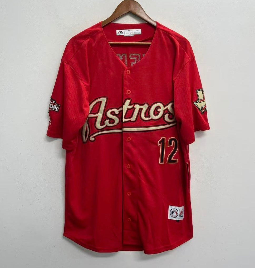 Jeff Kent Houston Astros Official MLB Majestic Jersey product image 2