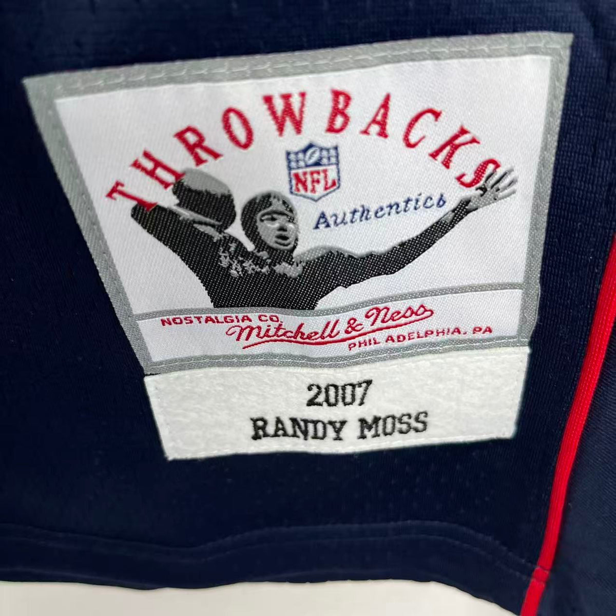 Randy Moss New England Patriots Official NFL Mitchell & product image 3