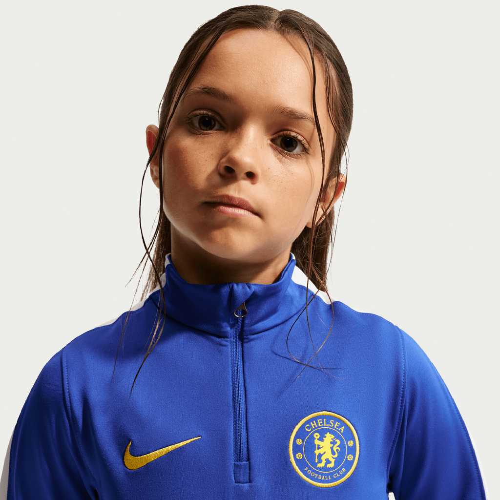 Nike Chelsea FC Youth Dri-FIT Strike Drill Top product image 2, provided for visual reference and product detail review