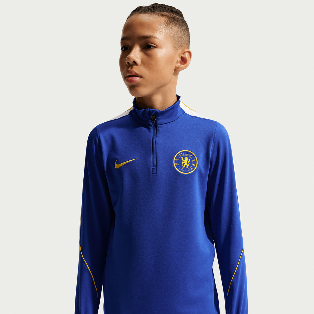 Nike Chelsea FC Youth Dri-FIT Strike Drill Top product image 4, provided for visual reference and product detail review