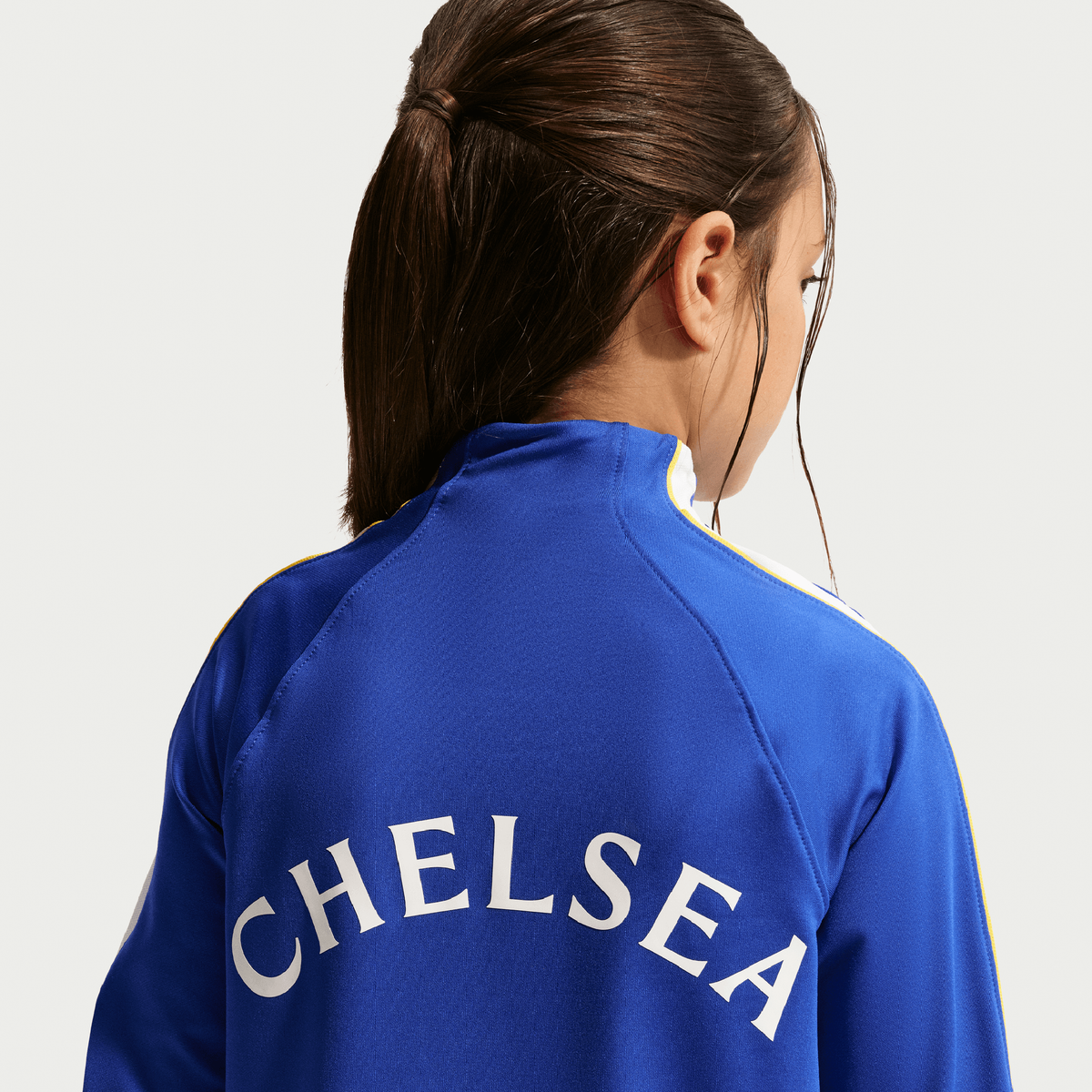 Nike Chelsea FC Youth Dri-FIT Strike Drill Top product image 3, provided for visual reference and product detail review