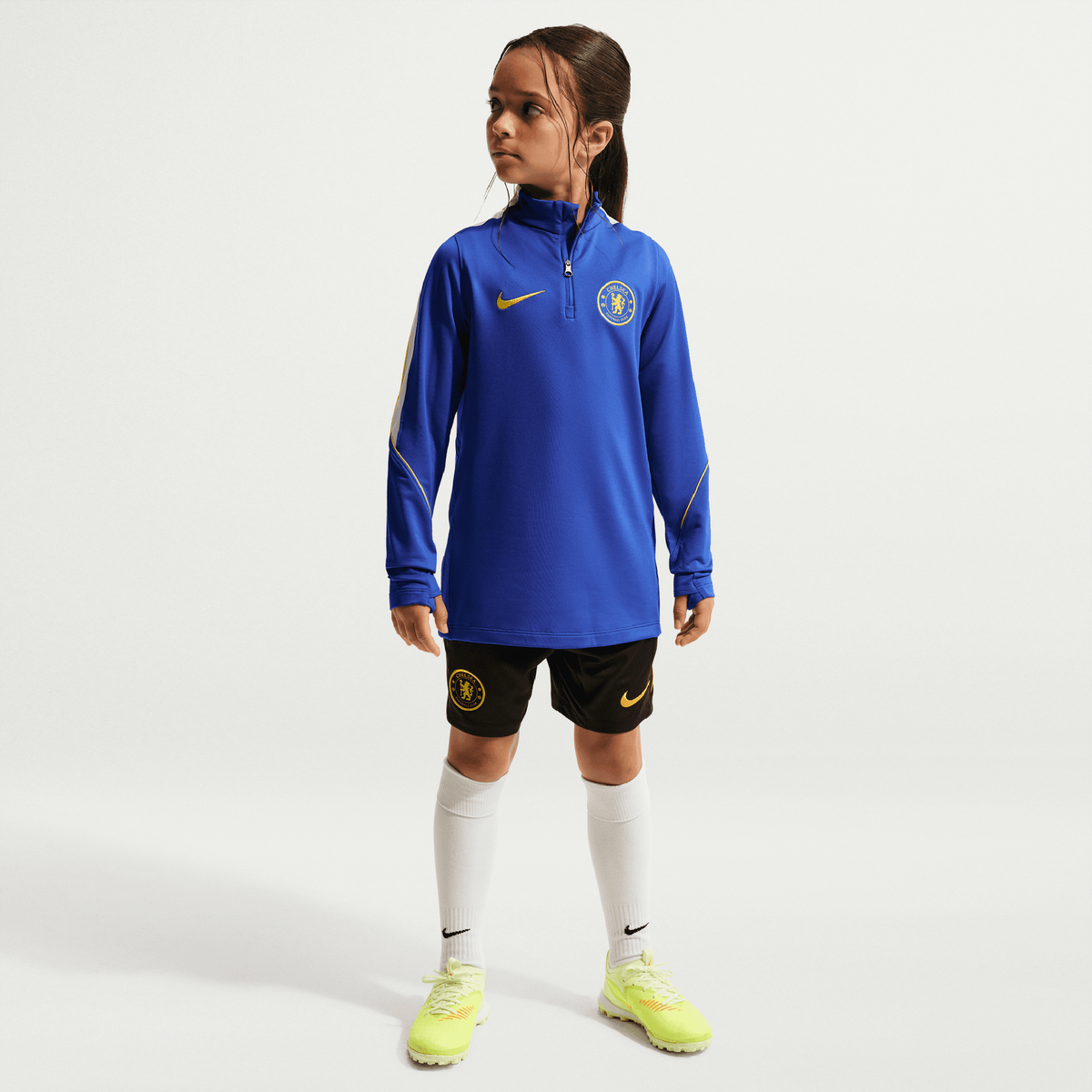 Nike Chelsea FC Youth Dri-FIT Strike Drill Top product image 6, provided for visual reference and product detail review