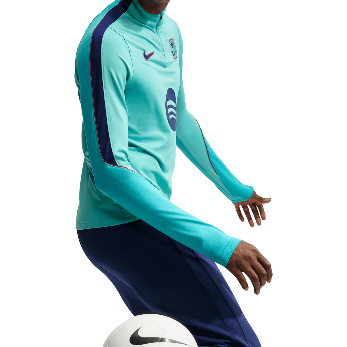 Nike FC Barcelona Men’s 3rd Strike Drill Top product image 3, provided for visual reference and product detail review