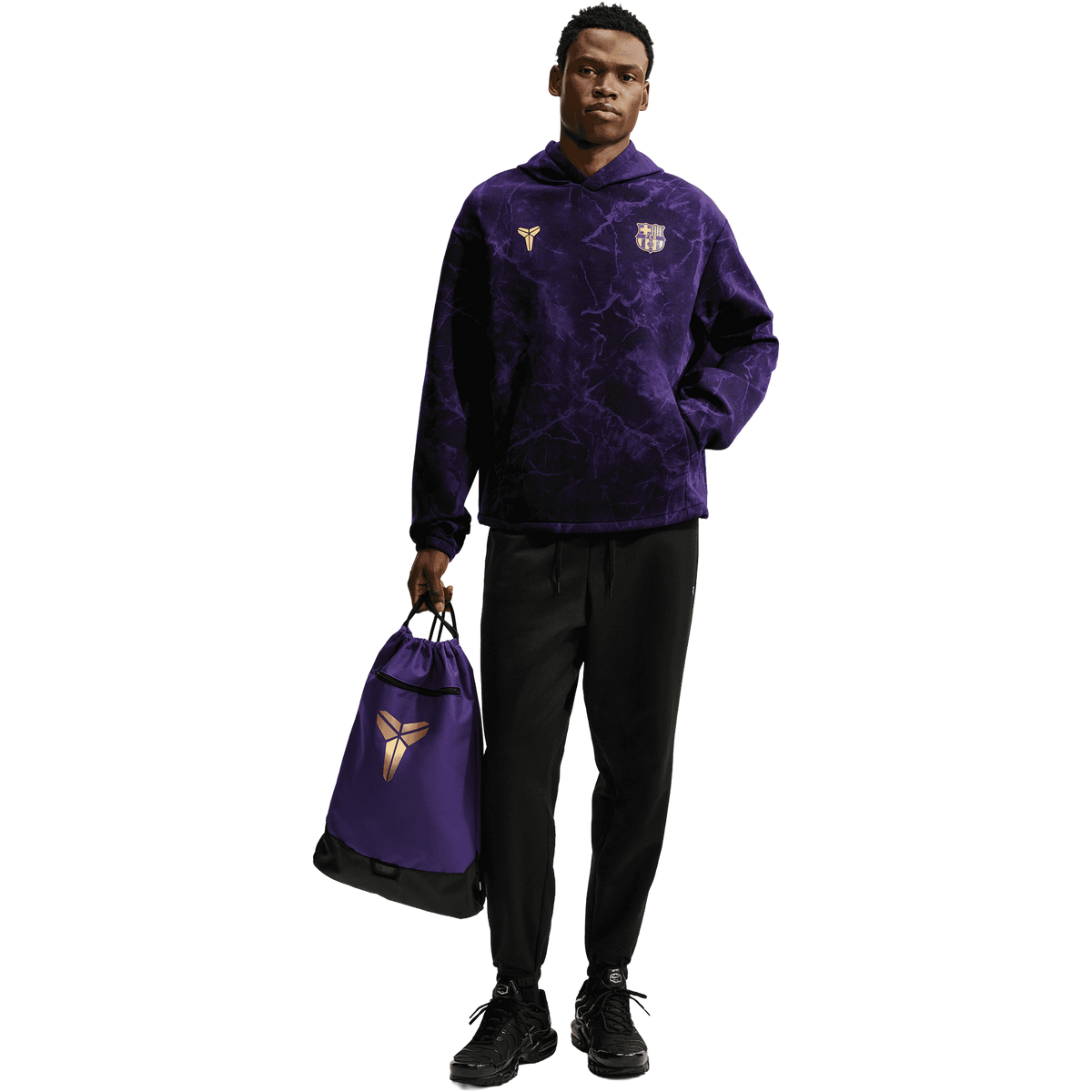 Nike FC Barcelona Men Kobe Away Dri-FIT Pullover Hoodie product image 5, provided for visual reference and product detail