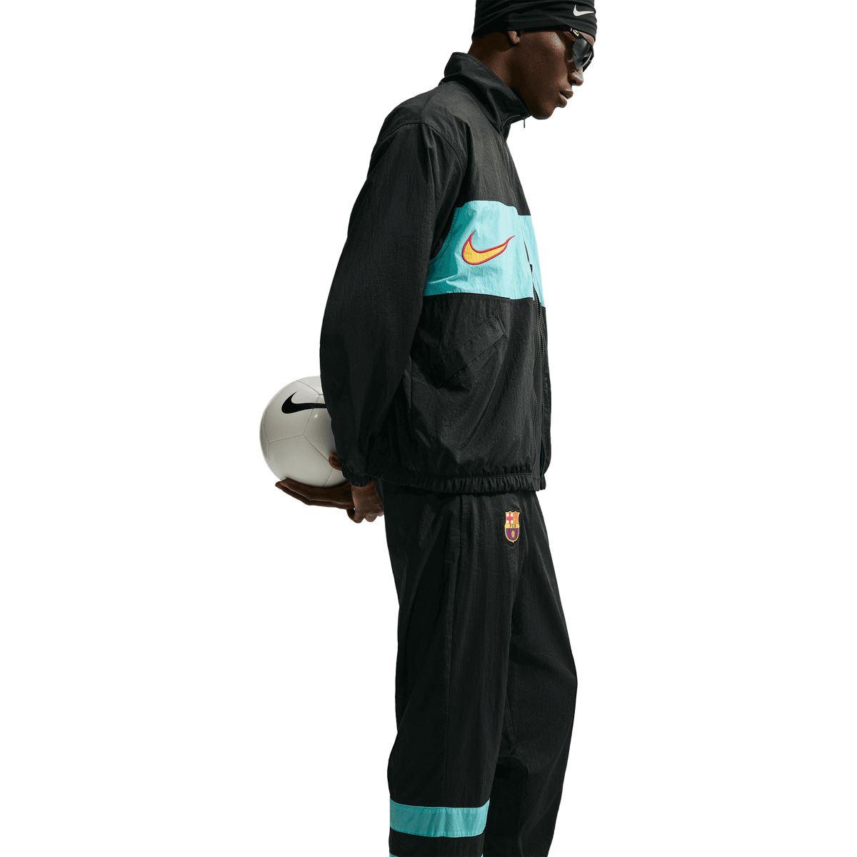 Nike FC Barcelona Men’s 3rd Repel i96 Track Pants product image 3, provided for visual reference and product detail review