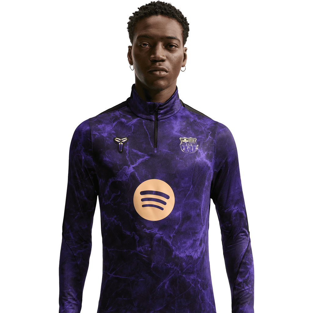Nike FC Barcelona Men Kobe Away Dri-FIT Strike Pre-Match Drill Top product image 1, provided for visual reference and