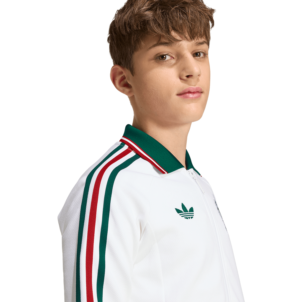 adidas Originals Youth Mexico Away Anthem Jacket product image 5, provided for visual reference and product detail review