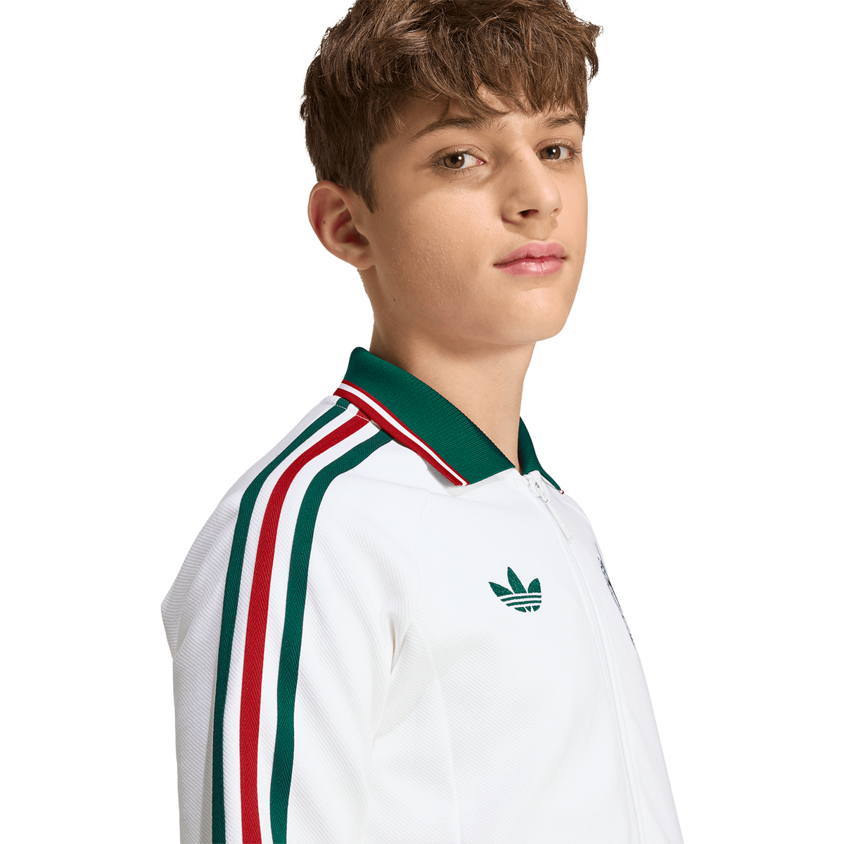 adidas Originals Youth Mexico Away Anthem Jacket product image 5, provided for visual reference and product detail review