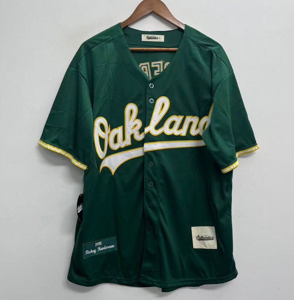 Rickey Henderson Oakland A’s Athletics Jersey Classic product image 2