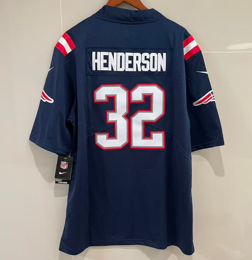 TreVeyon Henderson New England Patriots Official NFL NIKE product image 1