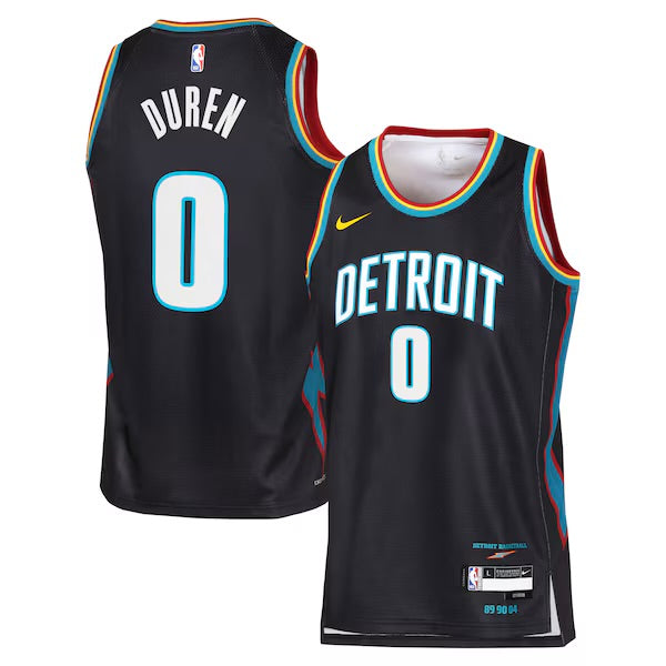 Jalen Duren Detroit Pistons Official NBA Nike Jersey product image 1