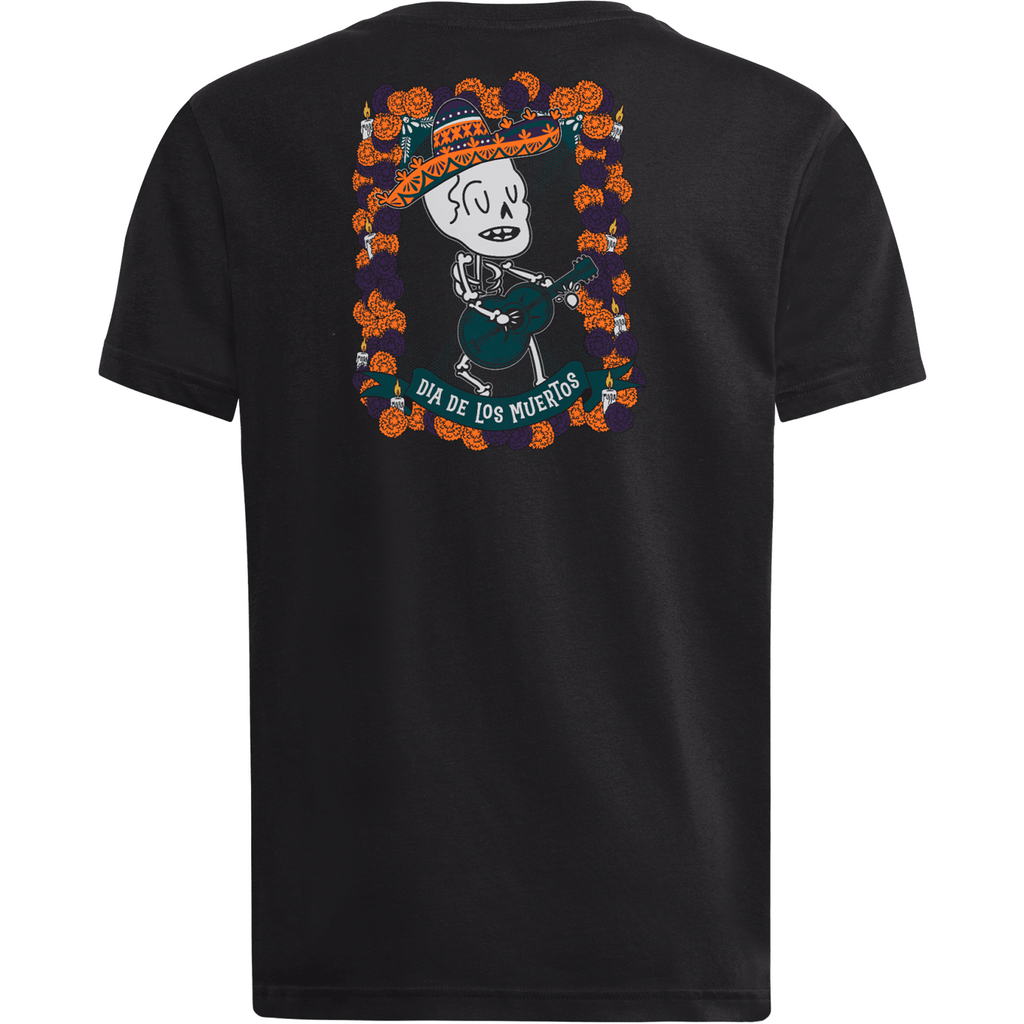 adidas Mexico Youth Day of the Dead Graphic T-Shirt product image 2, provided for visual reference and product detail review