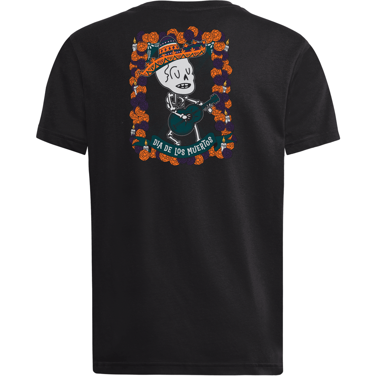 adidas Mexico Youth Day of the Dead Graphic T-Shirt product image 2, provided for visual reference and product detail review