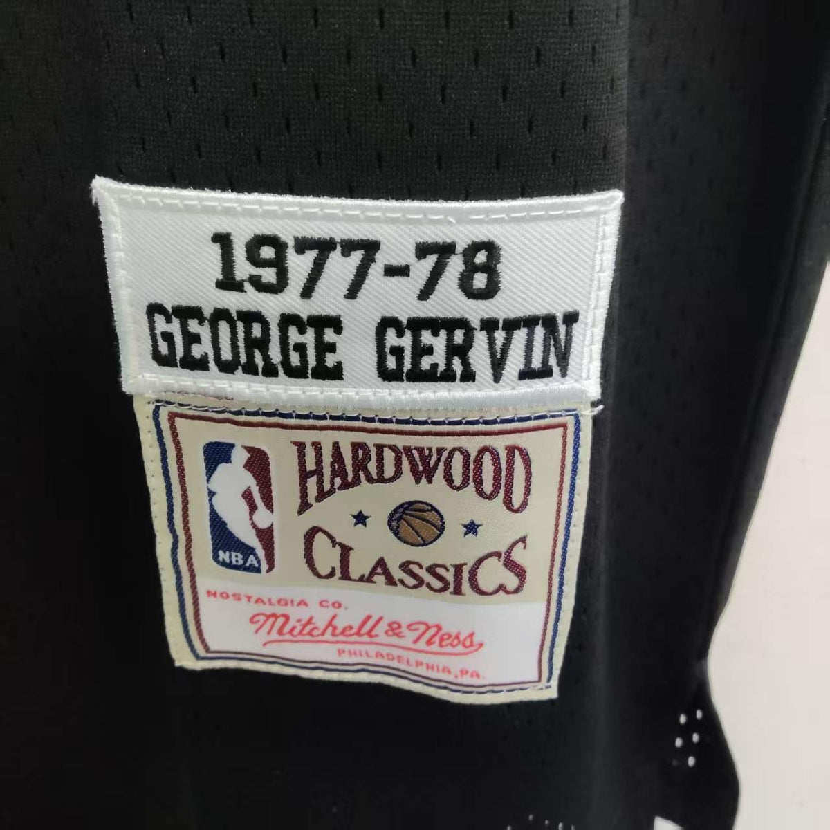 George Gervin San Antonio Spurs Official NBA Mitchell & product image 3