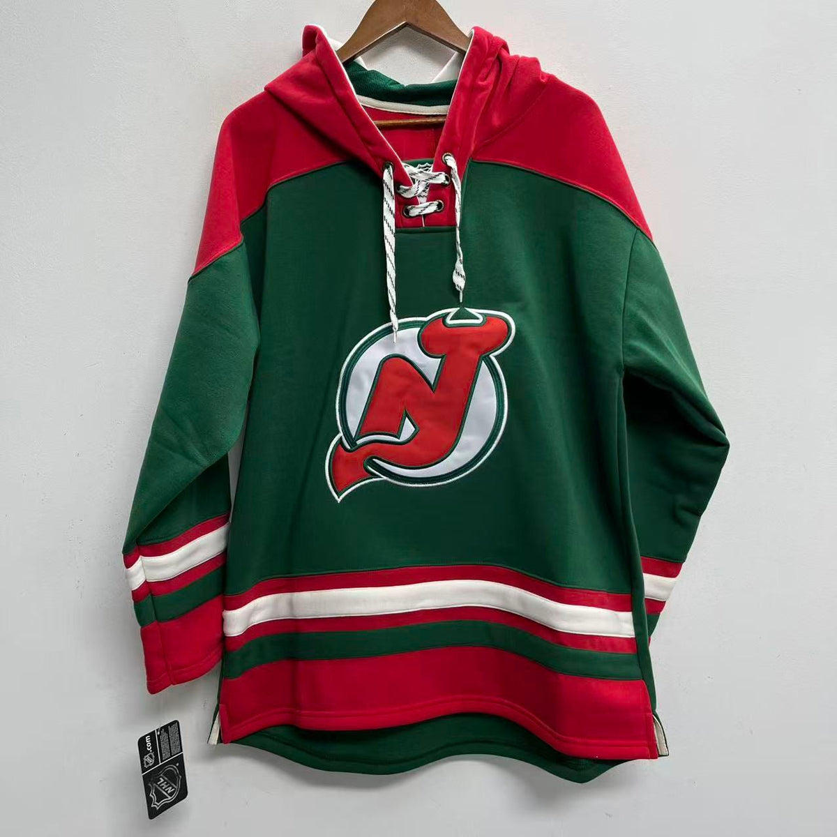 New Jersey Devils official NHL hoodie retro logo product image 2