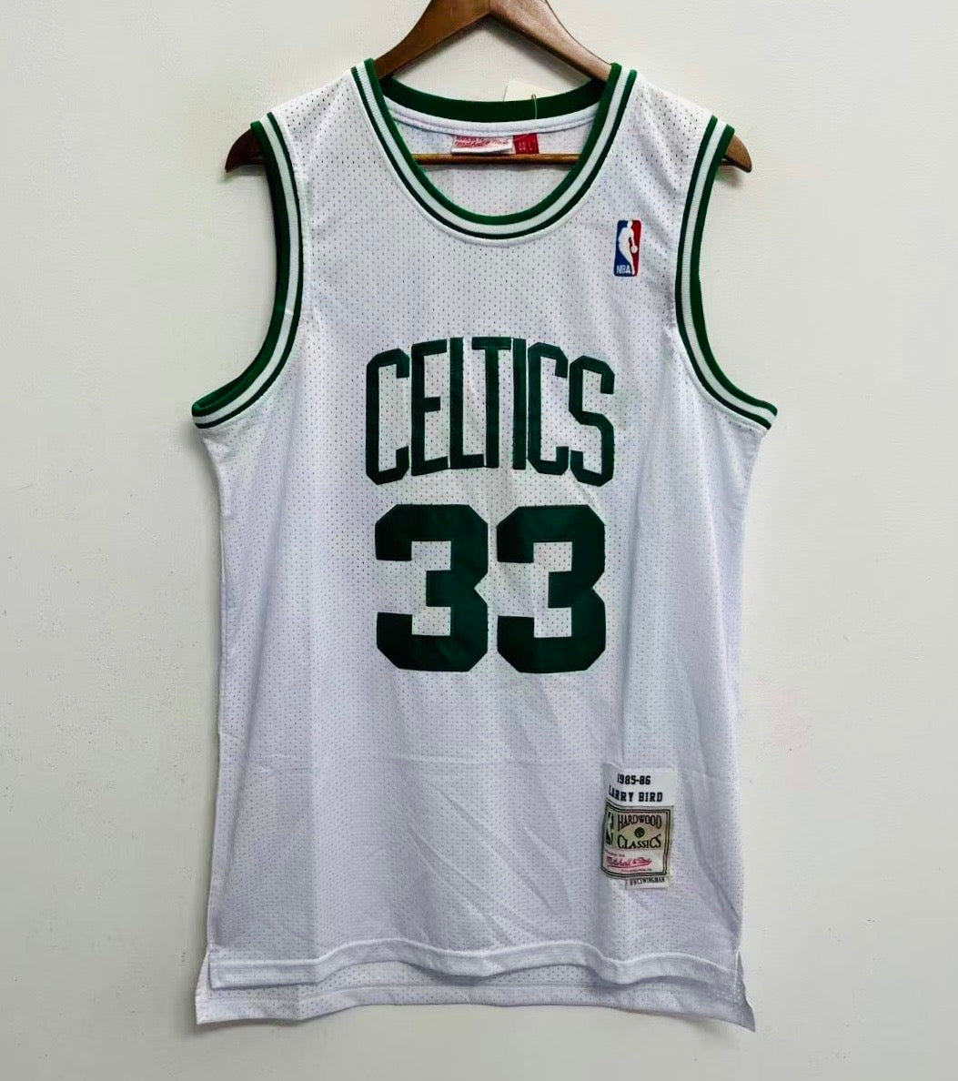 Larry Bird Boston Celtics 1985-86 Official NBA Mitchell & product image 2