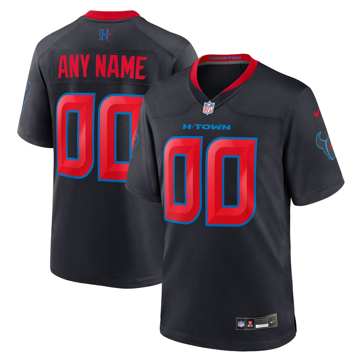 Houston Texans Any Name & Number customized YOUTH KIDS product image 1