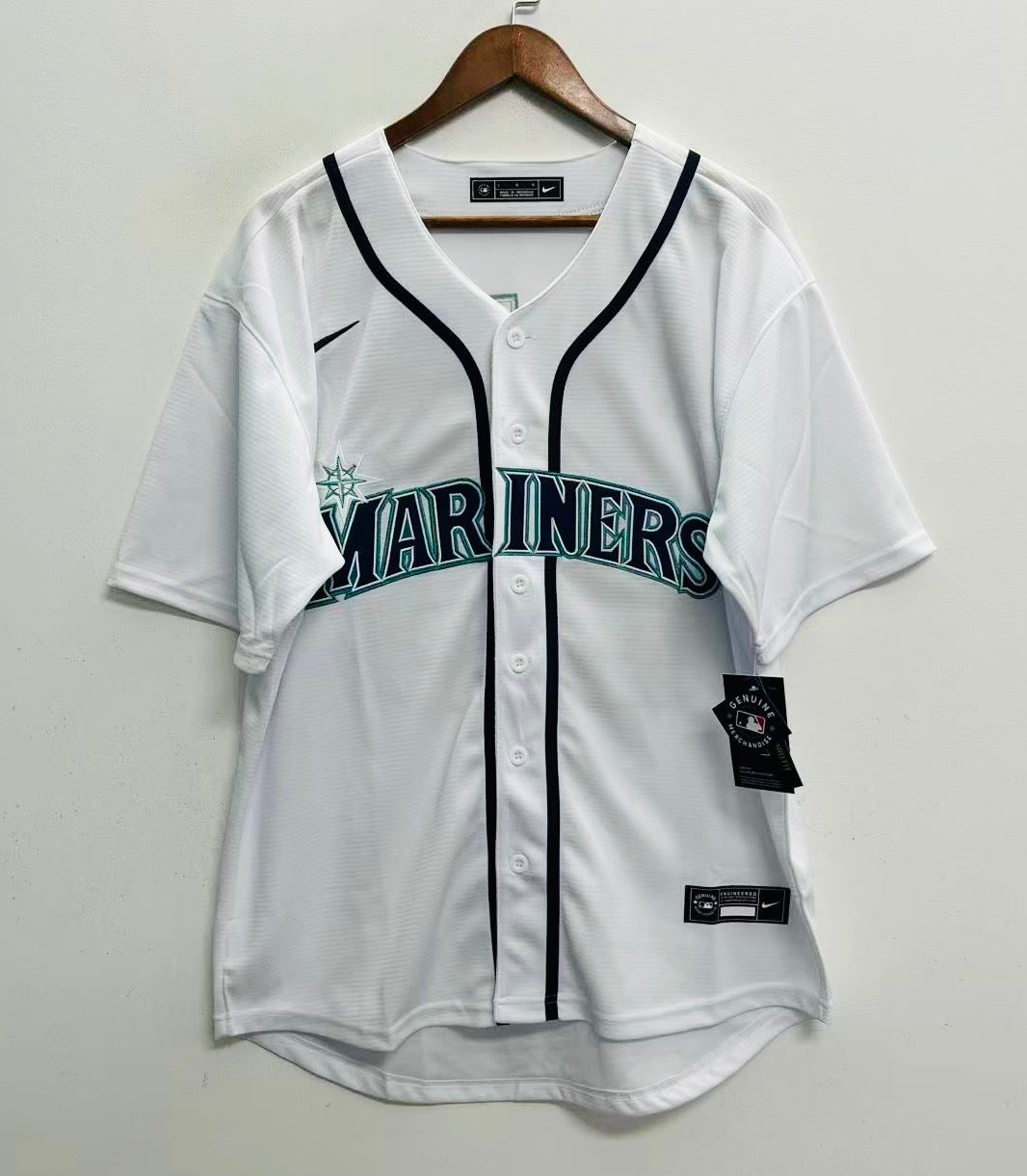 Cal Raleigh Seattle Mariners Official MLB Nike Jersey white product image 2