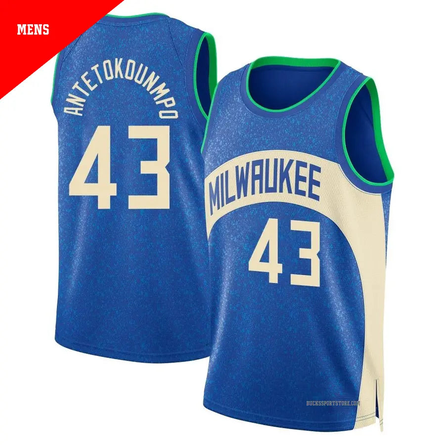 Thanasis Antetokounmpo Milwaukee Bucks Official NBA Jersey product image 1