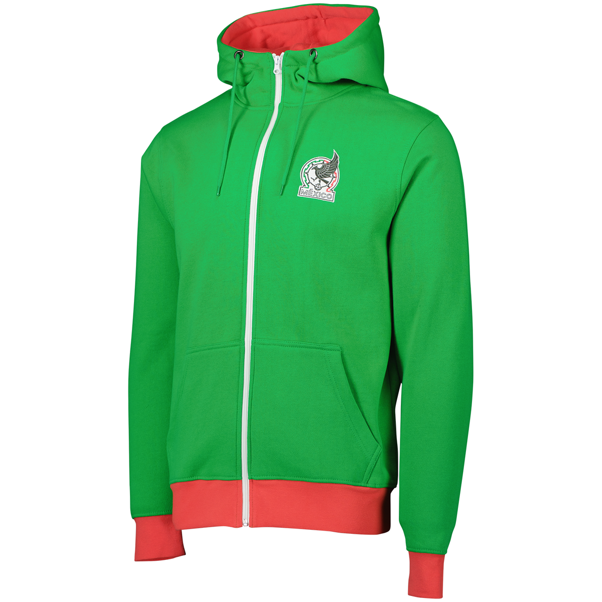 Mexico Men Full Zip Hoodie product image 1, provided for visual reference and product detail review