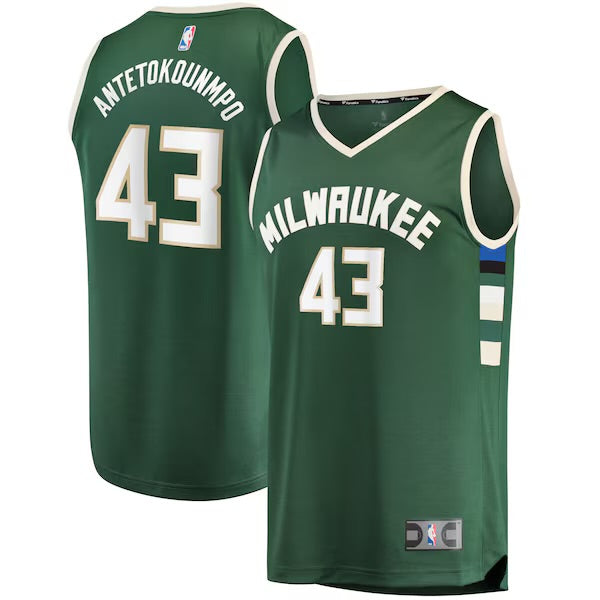 Thanasis Antetokounmpo Milwaukee Bucks Official NBA Jersey product image 1