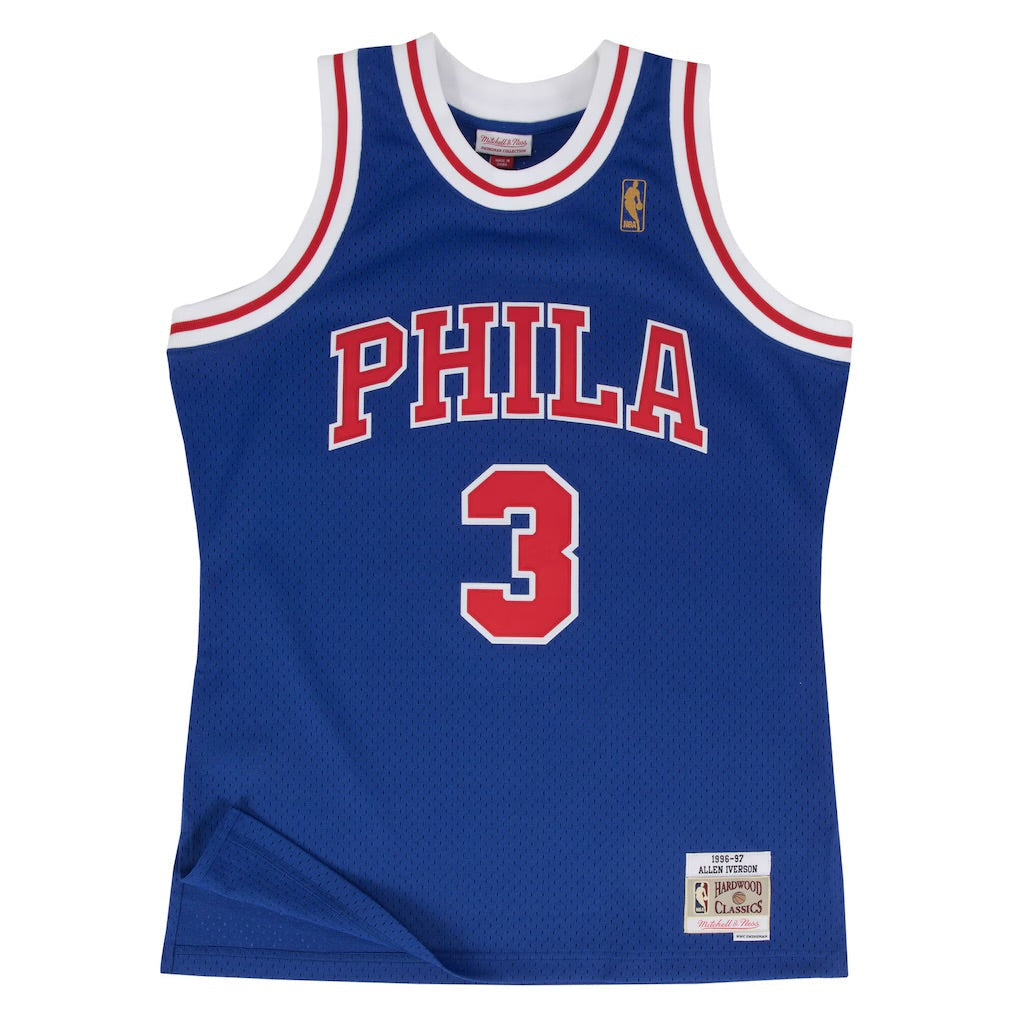 Allen Iverson 1996-97 Philadelphia 76ers Mitchell & Ness product image 2
