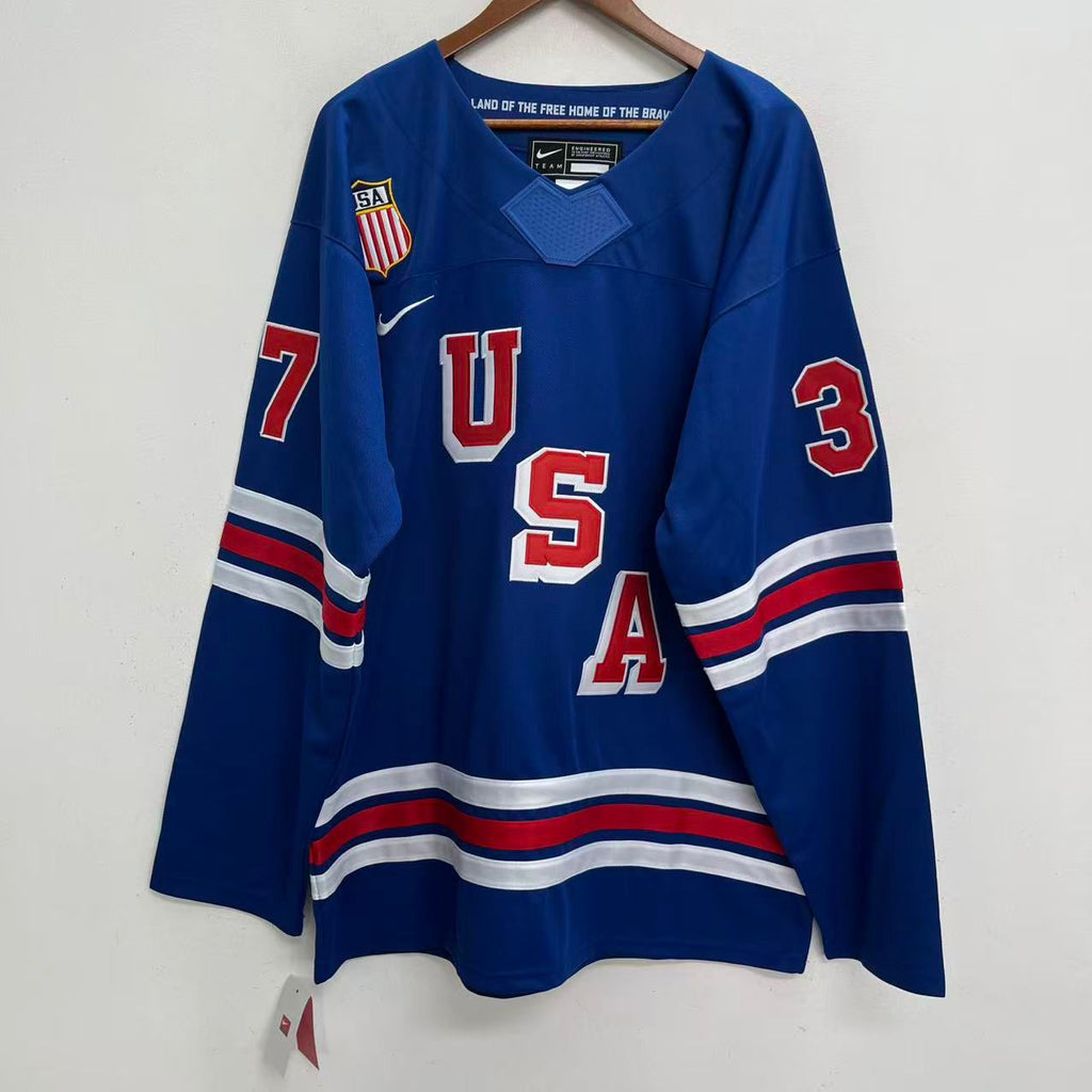 Connor Hellebuyck 2026 Team USA Hockey Official Nike Jersey product image 2