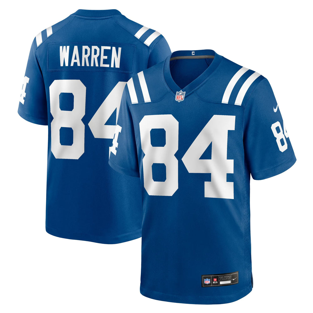 Tyler Warren Indianapolis Colts Official NFL Nike Jersey product image 1
