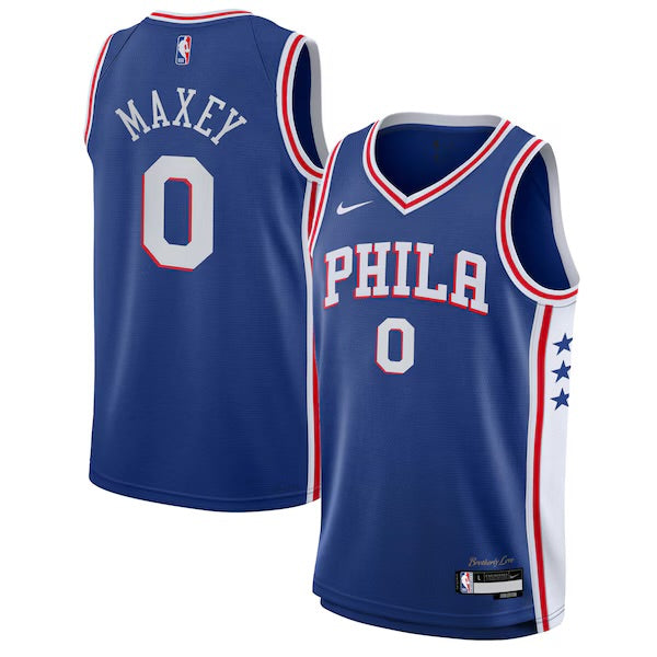 Tyrese Maxey YOUTH KIDS Philadelphia 76ers Official NBA product image 1