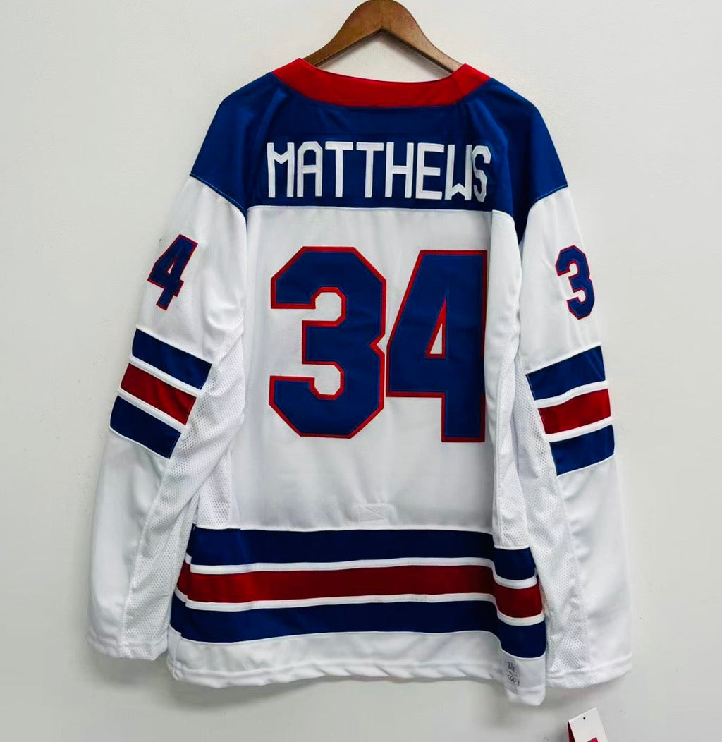 Auston Matthews Team USA Hockey Official Nike Jersey white product image 3