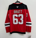 Jesper Bratt YOUTH KIDS New Jersey Devils Official NHL product image 1